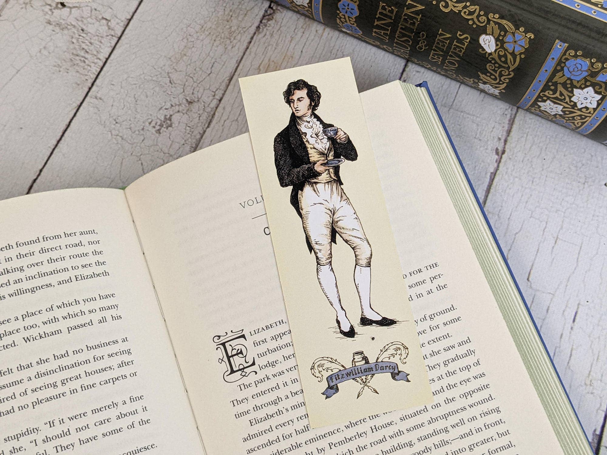 Novelteas LLC – wholesale Bookmark – Mr Darcy's Letter - Pride and Prejudice Bookmark2