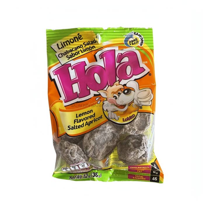 Carnival Candies & Ice Cream Inc. - Wholesale Nuts - Hola Lemon Salted Saladitos (12 Count)