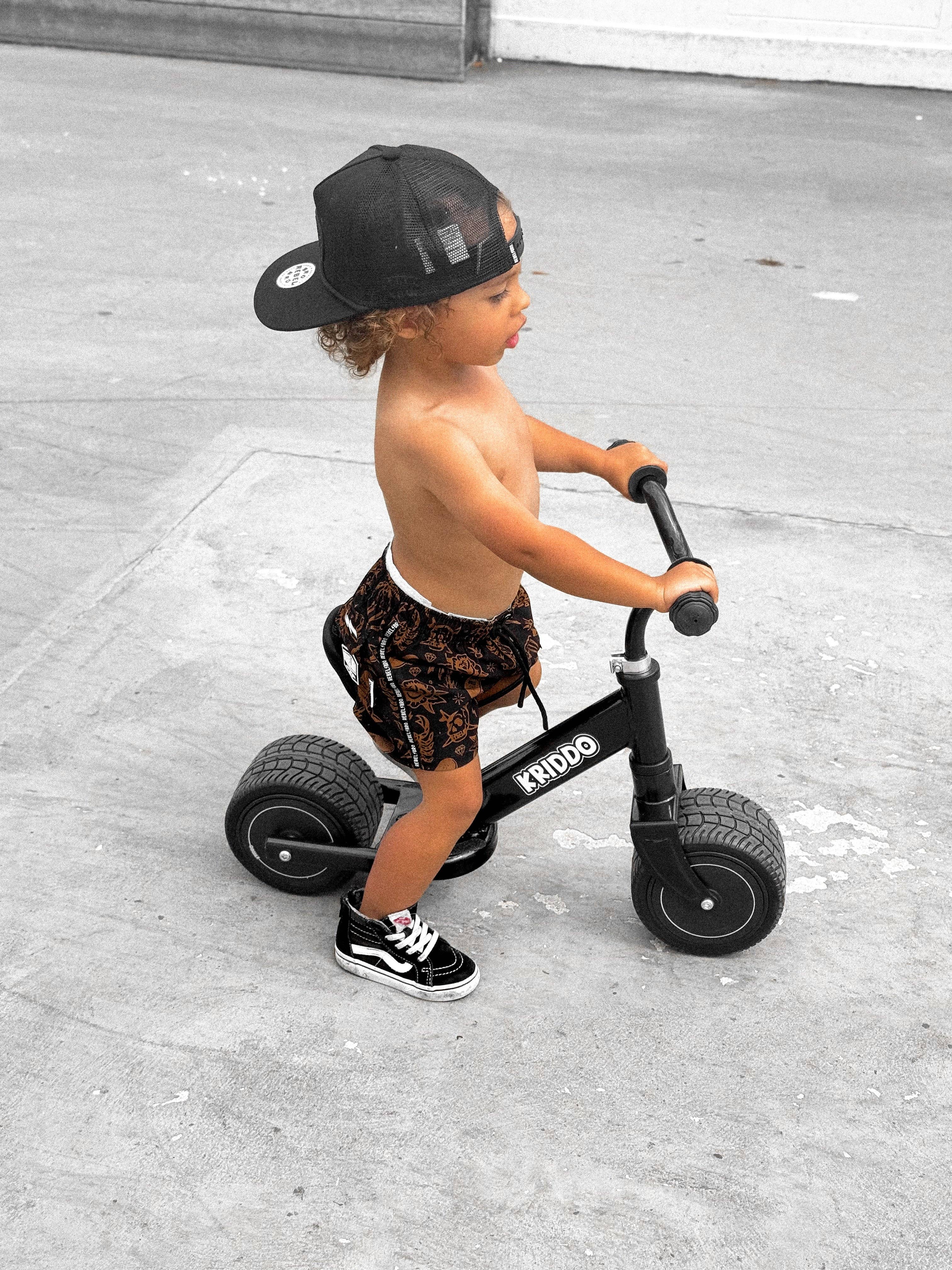 Rebel Bro - Vente Short de bain – enfant - Short de bain hybride en Rebels In Paradise [Édition Sahara]11