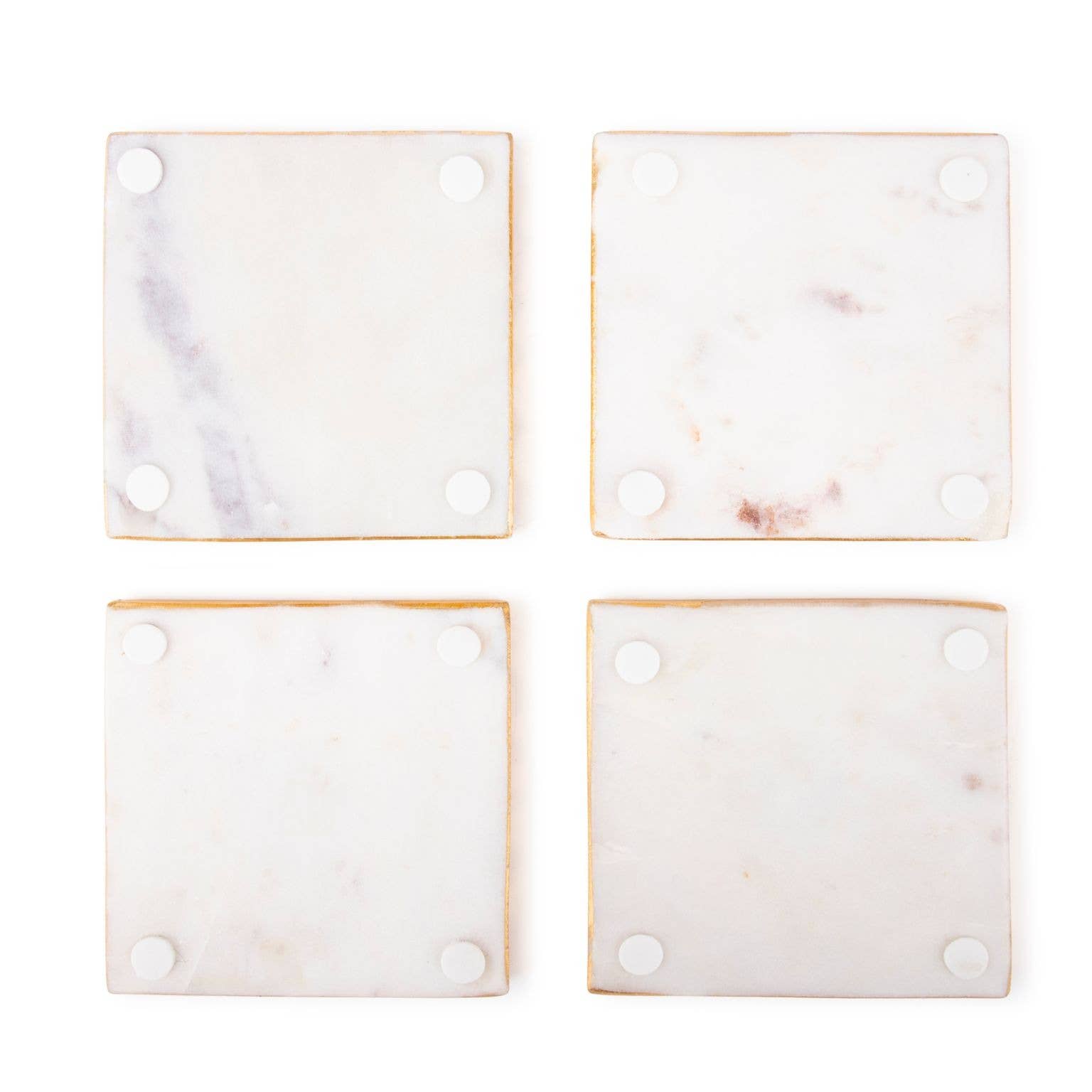 Bezrat – wholesale Coasters – Bezrat Square Marble Coasters for Drinks6