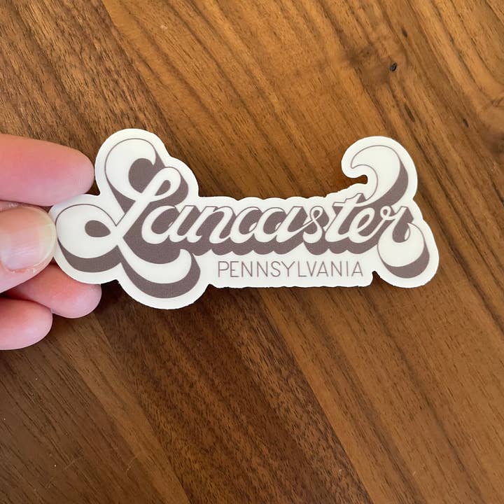 KM Art and Design - Wholesale Sticker - Lancaster, Pennsylvania 4" vinyl sticker