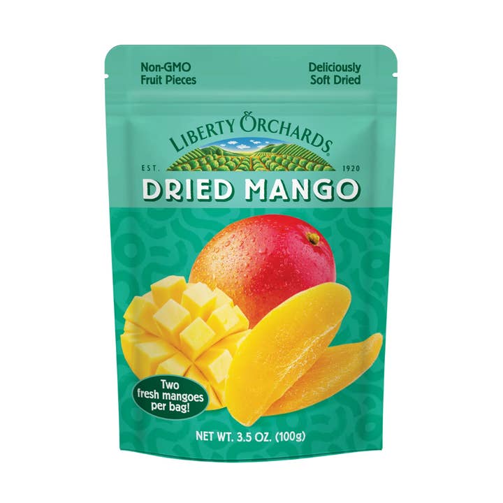 Liberty Orchards Dried Mango 3.5oz - 17ct for wholesale by I Got Your Candy