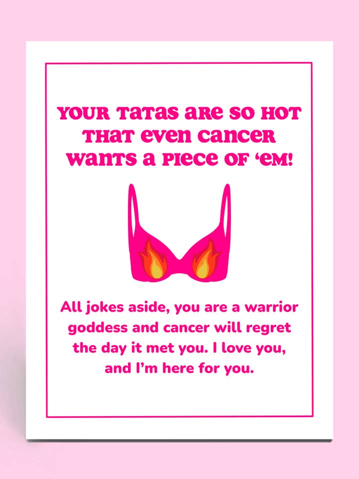 Heiße Tatas für den Großhandel von Cards o' Glee LLC