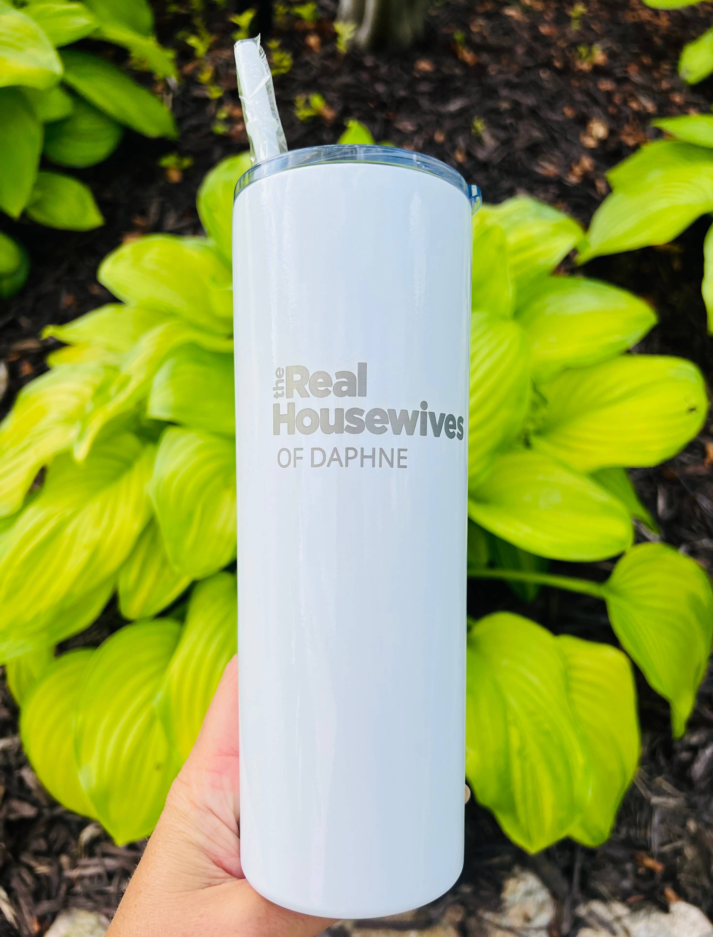 Salty Spouse Glassware - Wholesale Insulated Mug/Tumbler - Real Housewives Engraved Tumbler - 20 oz.5