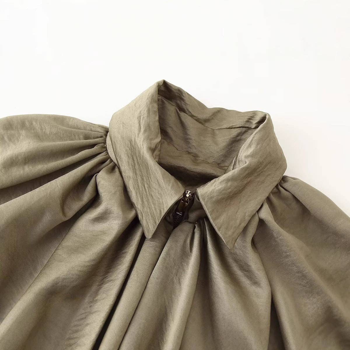 kaki Blazer Bomber, Upper West Side | Femmes - BYMANYC ® New York en vente sur Faire2