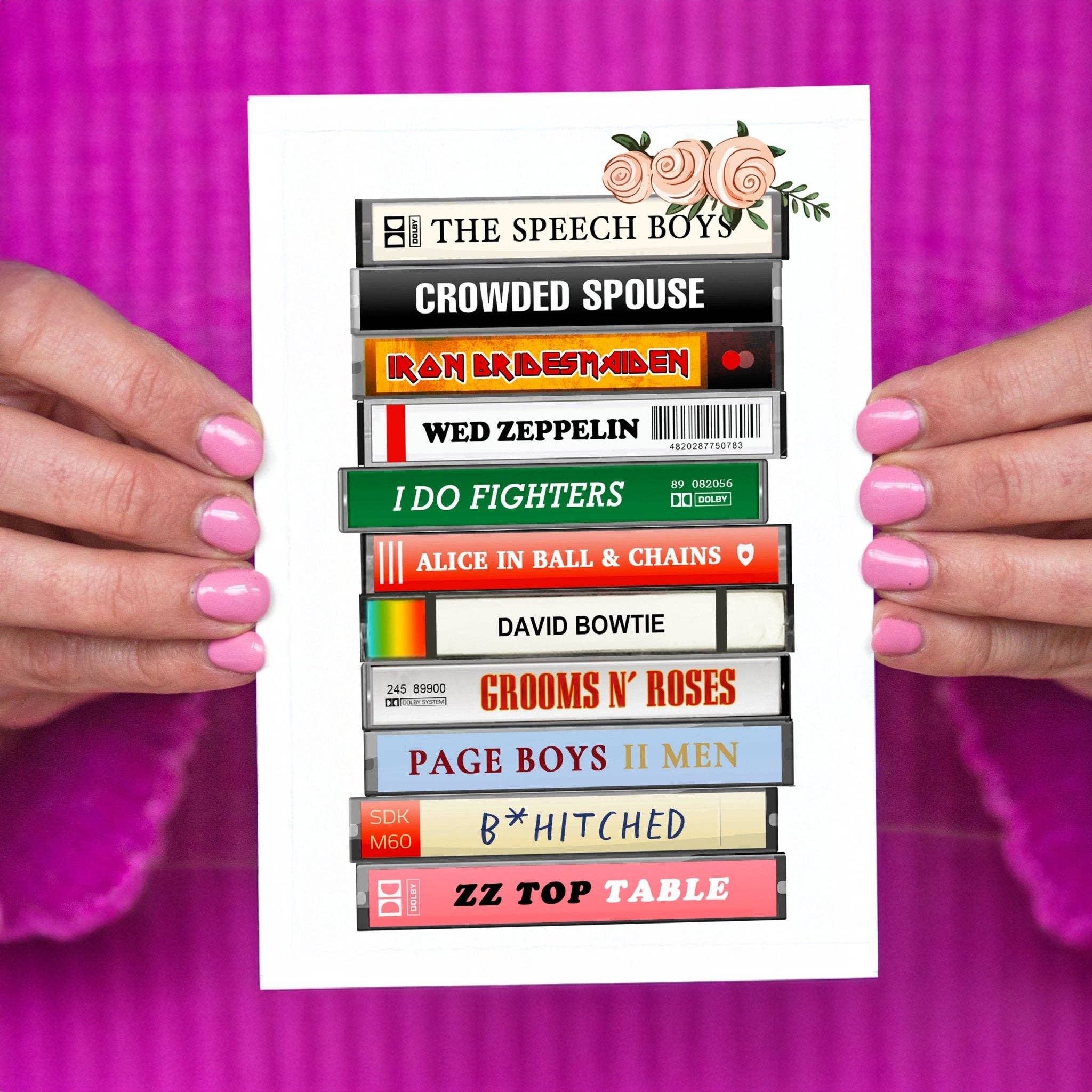 Of Life & Lemons – wholesale Wedding card – Funny Music Themed Wedding Card2