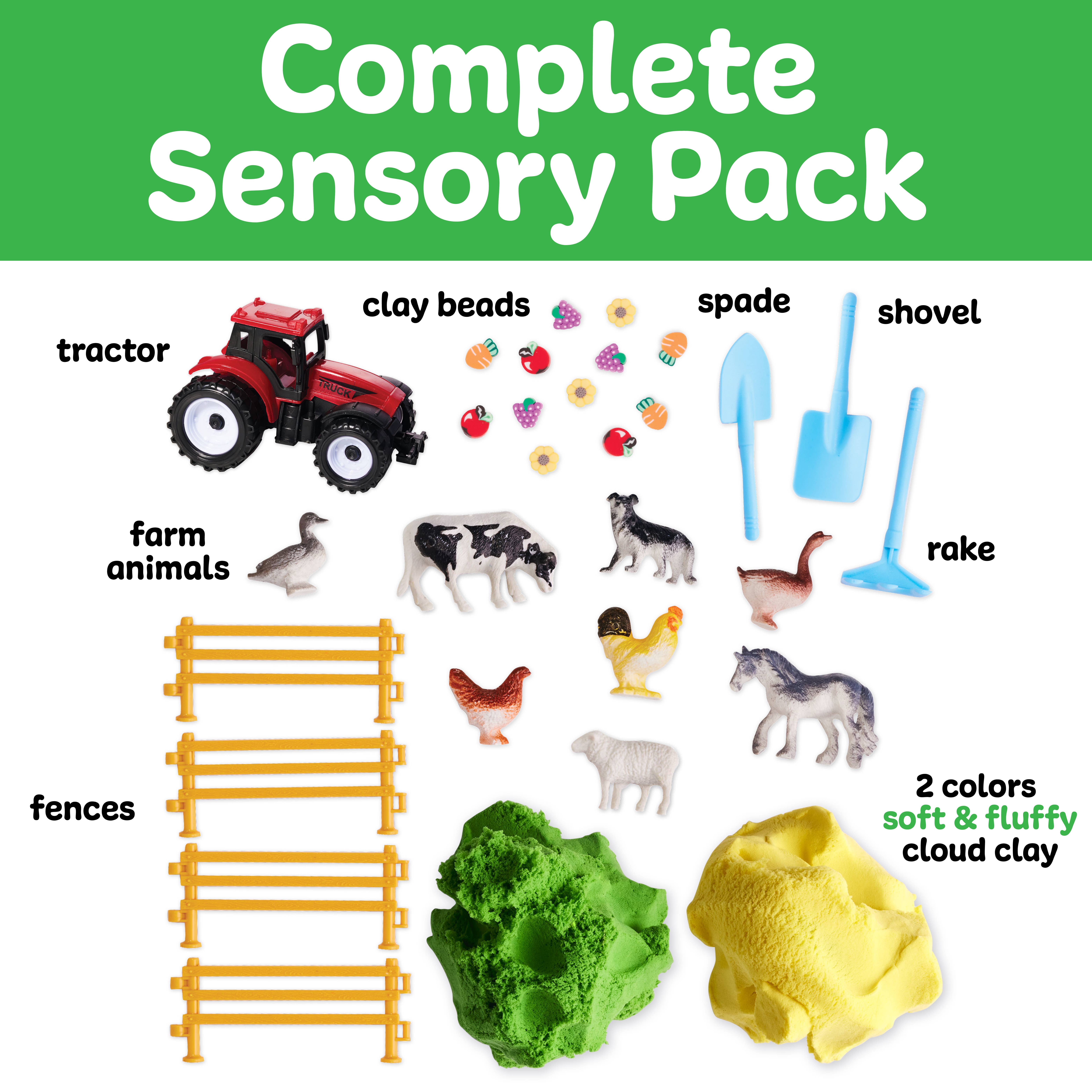 Faber-Castell / Creativity for Kids - Wholesale Toy Set - Kids - Sensory Pack Farm On the Go Sensory Play Set for Kids9
