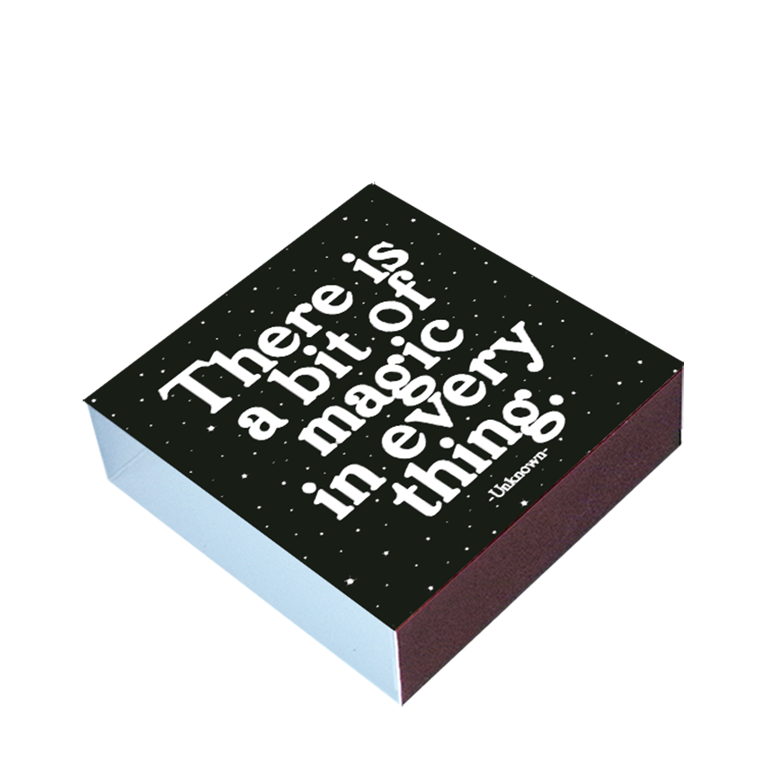 Quotable - Wholesale Matches - Matchboxes - X116 - A Bit Of Magic (Unknown)1