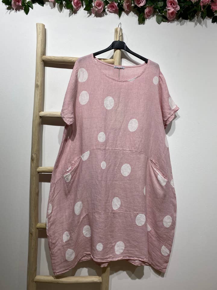LINEN & COTTON HOUSE - Wholesale Dress - Women's - LINEN DRESS. 17600 SPRING SUMMER CLOTHING11