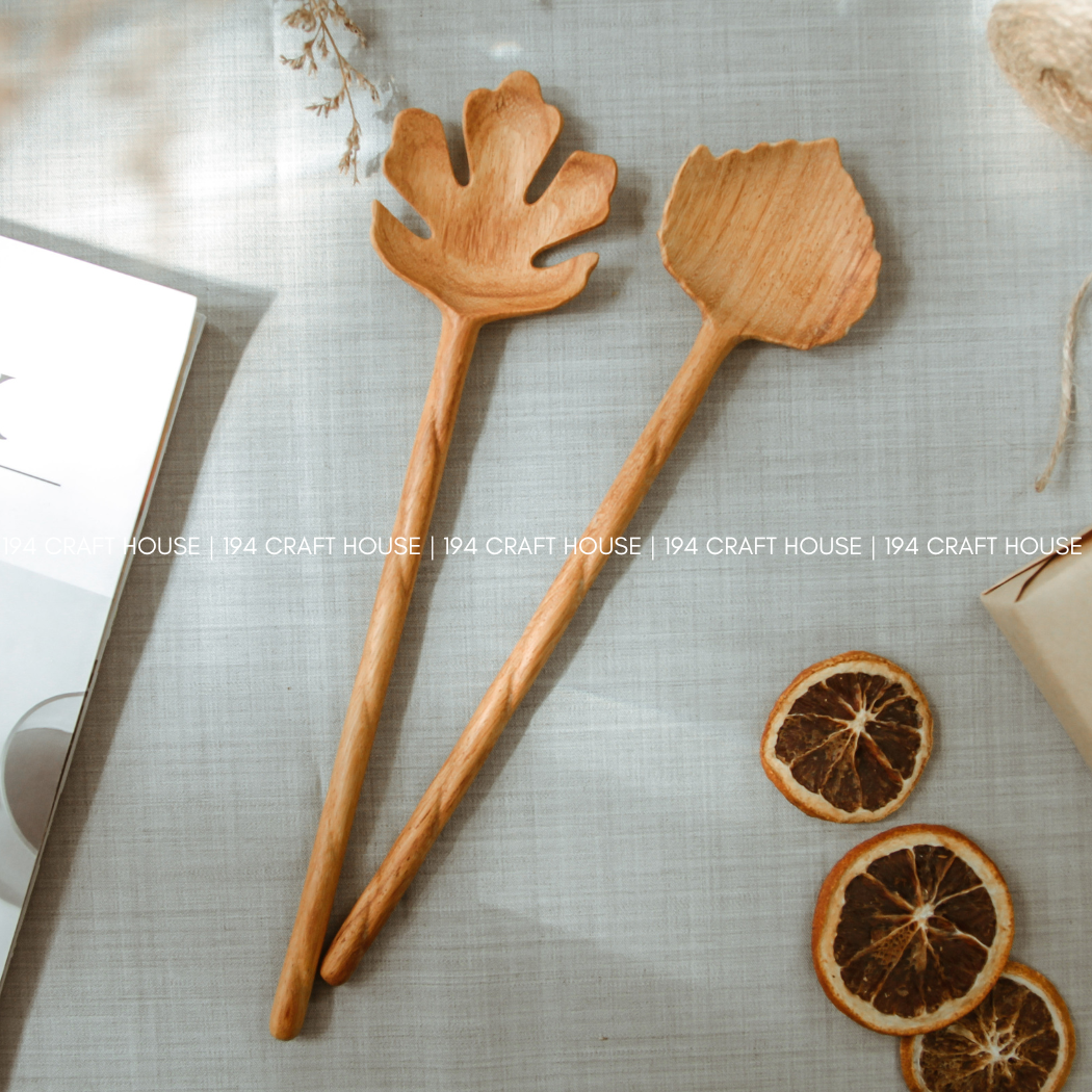 194 Craft House – Großhandel Servierbesteck – Holz-Salatzangen – Küchen-Servierbesteck30