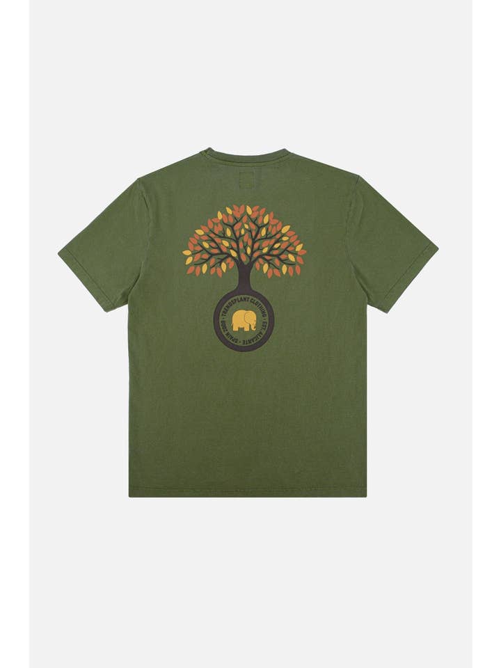 Trendsplant Clothing - Wholesale T-Shirt - Men's - Fafe Pigment T-Shirt Forest Green5
