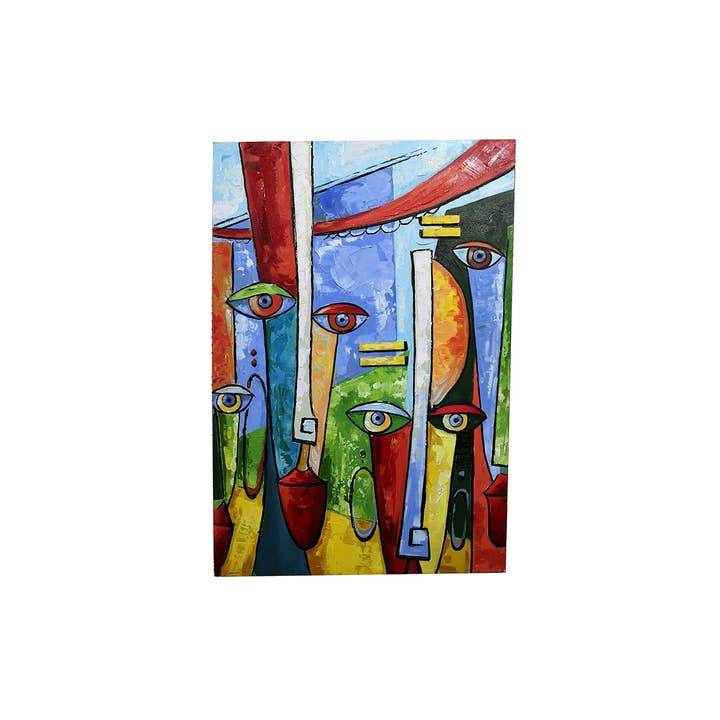 TA5643 - Tavla Ansikte Coviello 90*60 - Galleri för wholesale av Socadis