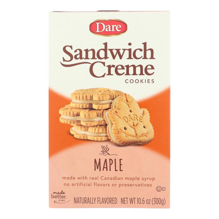 Everyday Supply Co - Wholesale Cookie - Dare Maple Creme - Case Of 12 - 10.6 Oz