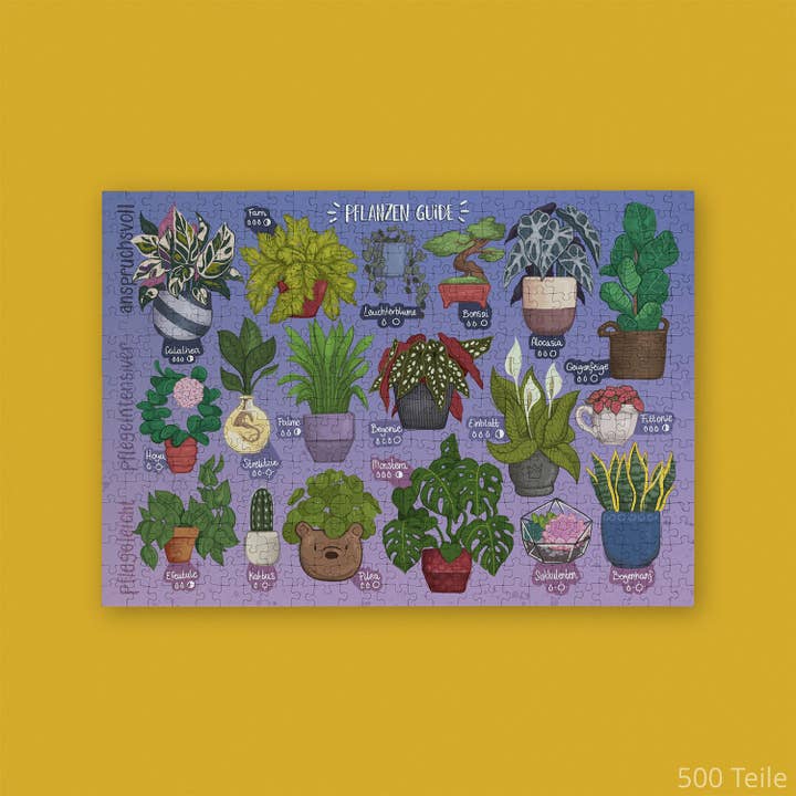 Willa Wunst GmbH - Wholesale Puzzle - Adult - Plant Guide Puzzle9
