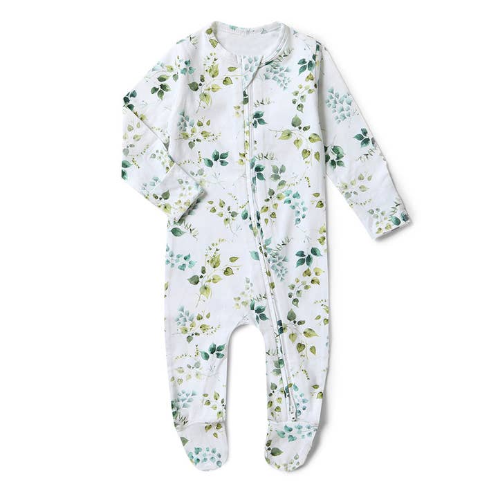 Snuggle Hunny - Wholesale Sleepsuit - Baby - Eden Organic Snuggle Sleepsuit Zip Footie