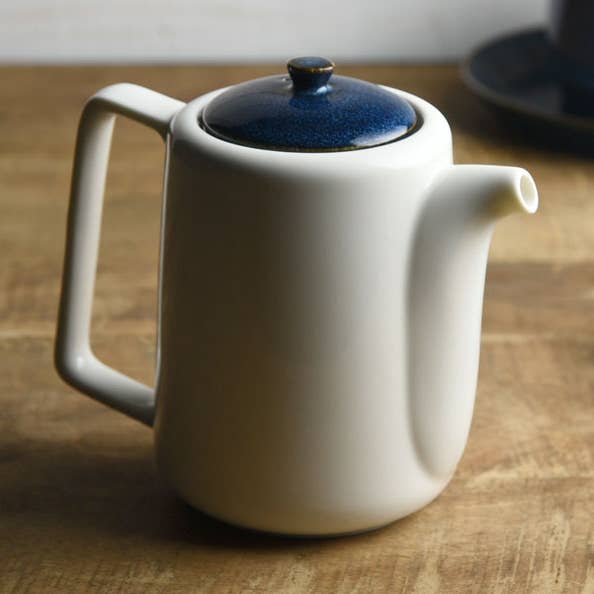 Djupt blå tekanna för wholesale av Yamani