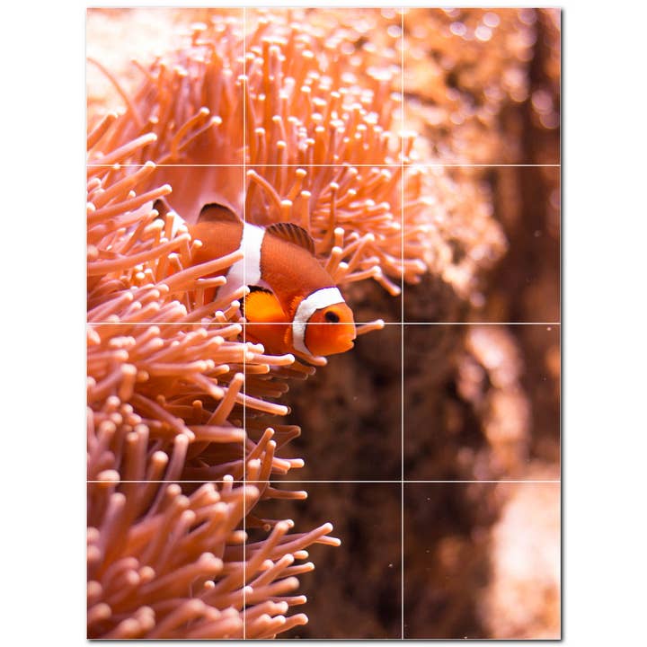 Sea Life keramiska plattor väggmålning PT500402 för wholesale av Picture-Tiles.com