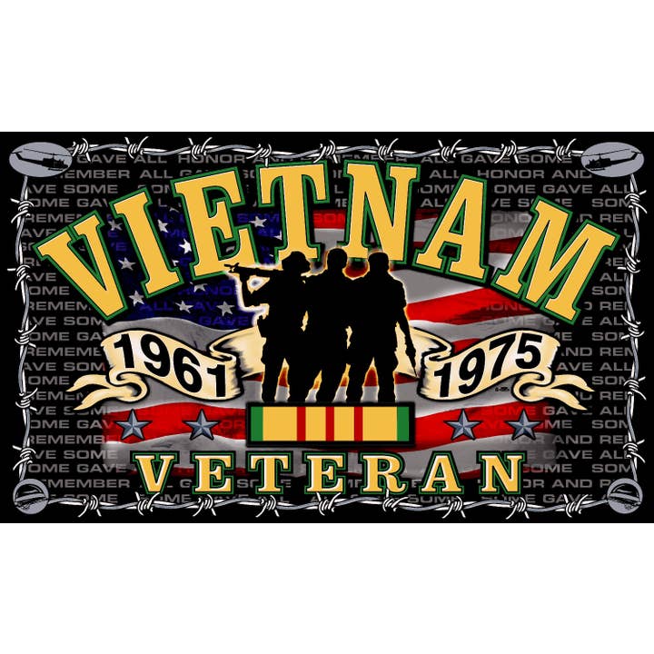 Vietnam Vets New 5'x3' for wholesale by Worldwide Flags Ltd
