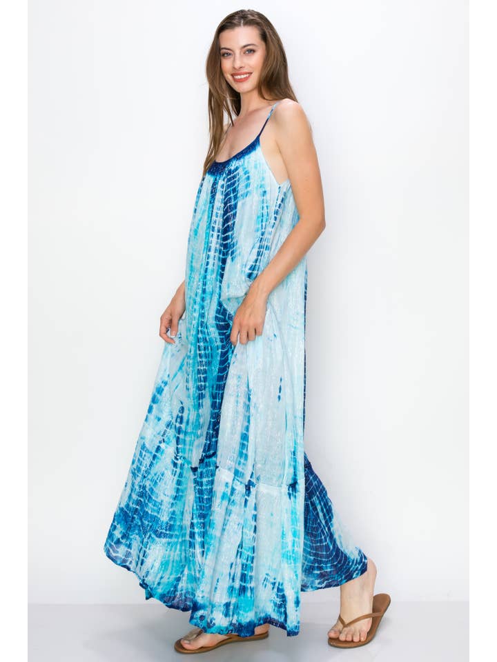 White Waves - Wholesale Dress - Women's - Wavy Pocket Dress2