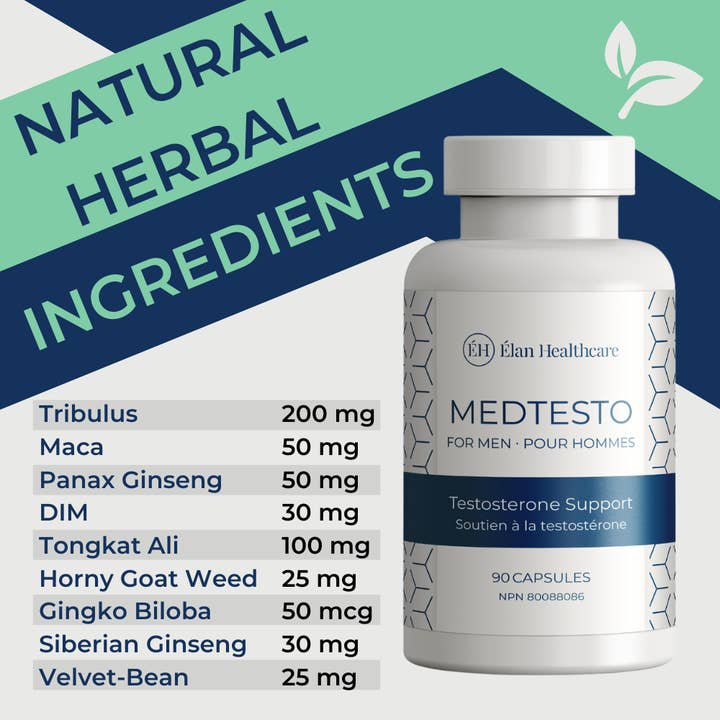 Elan Healthcare - Wholesale Oral supplement/vitamin - Medtesto Testosterone Support Supplement3