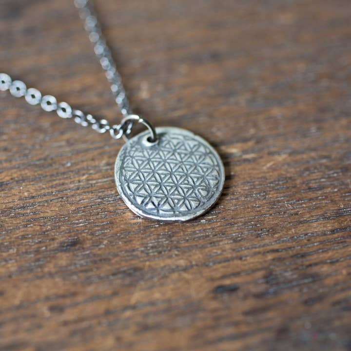 Flower Of Life Necklace for wholesale by Farmhouse Moon