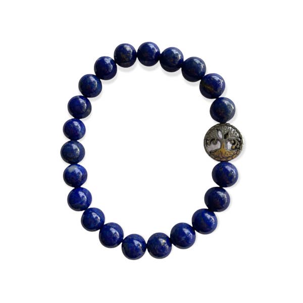 i.am.gretchen – Großhandel Perlenarmband – Lapislazuli-Armband, 8 mm, runde Perlen