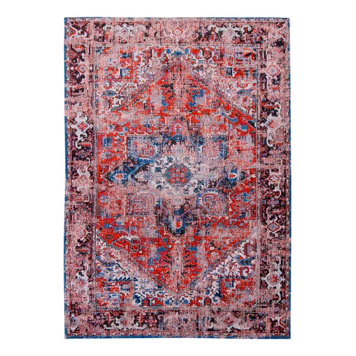 Classic Brick Red Ecorug Rug for wholesale by Louis de Poortere