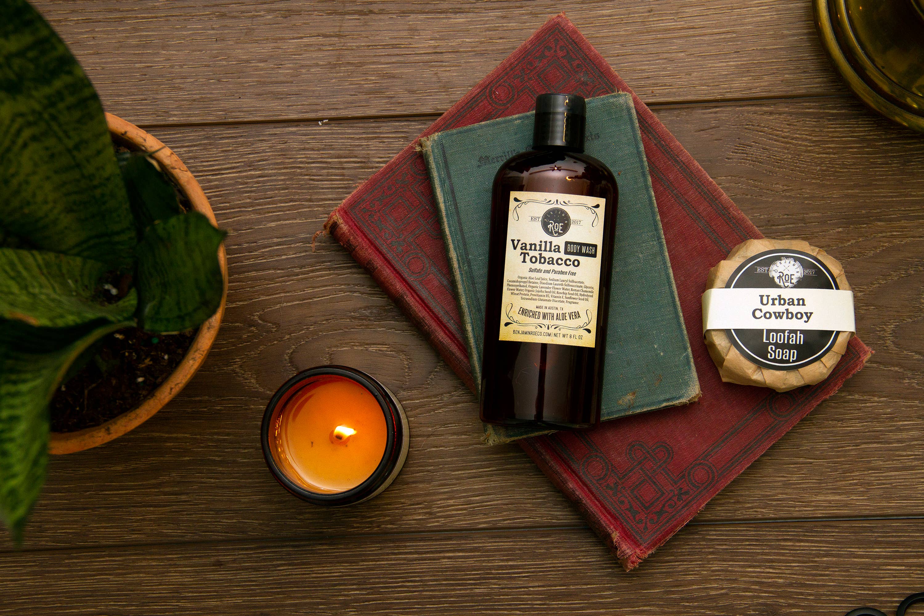 Benjamin Roe - Vente Lotions corporelles/Gels douches - Nettoyant corporel - Tabac à la vanille3