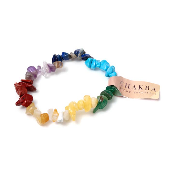 Puckator Ltd - Wholesale Spiritual Stone/Crystal - Chakra Gemstone Bracelet2