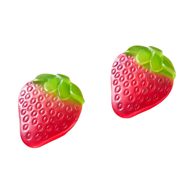 GUMMY STRAWBERRIES 6.6 lbs (3 Kg) for wholesale by Swedish Candy Group