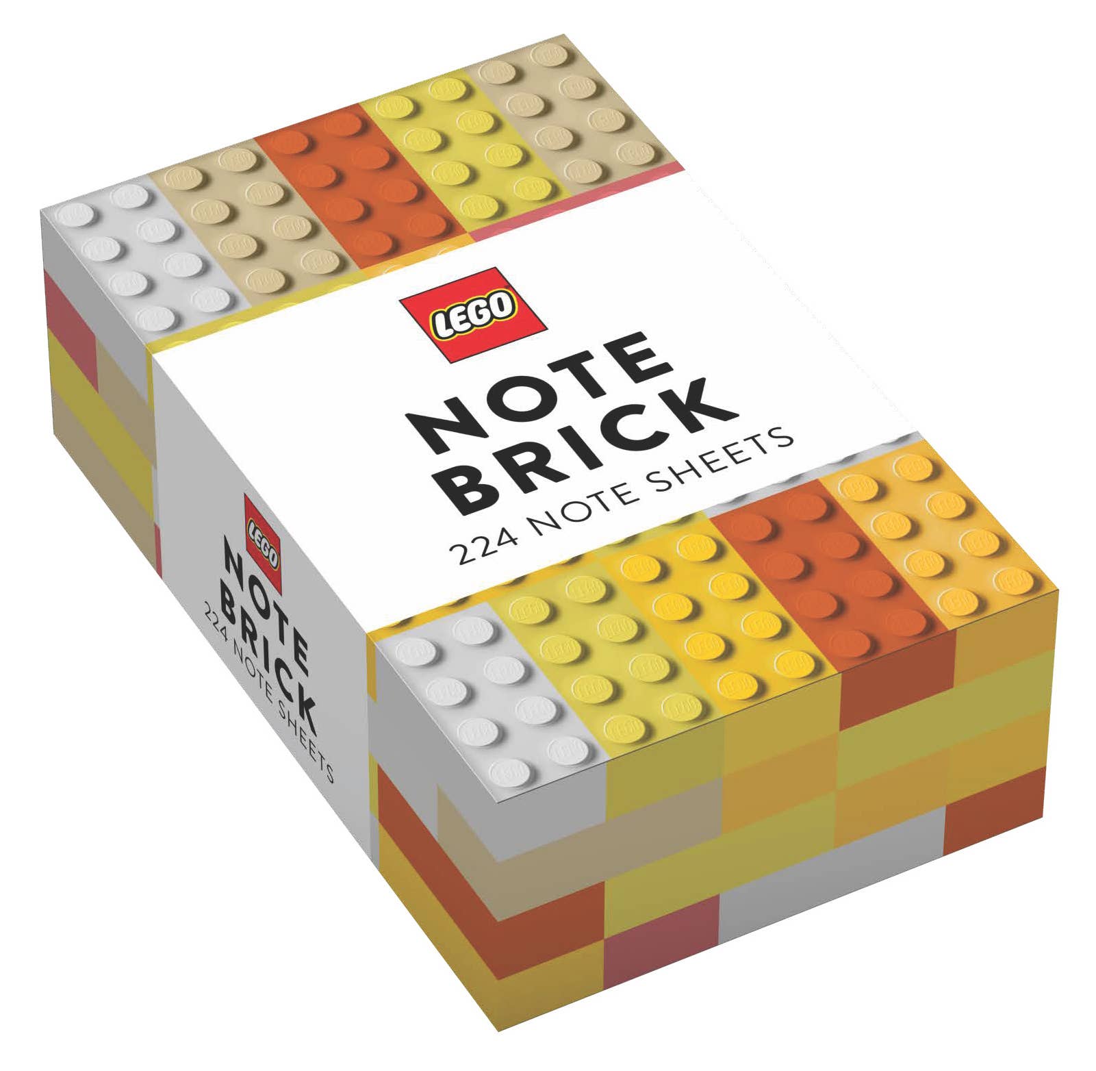 Chronicle Books - Wholesale Notepad - Lego Note Brick (Yellow-Orange)1