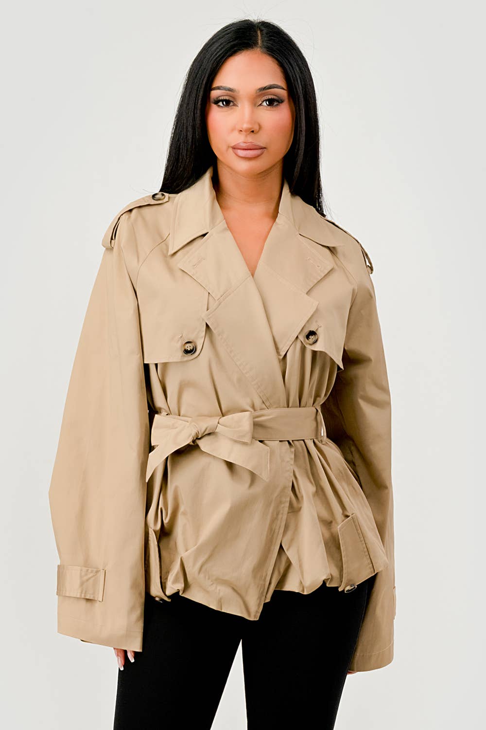 Cherry Mellow - Wholesale Jacket - Women's - TRENCH JACKET5
