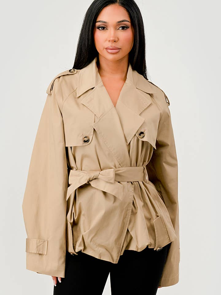 Cherry Mellow - Wholesale Jacket - Women's - TRENCH JACKET5