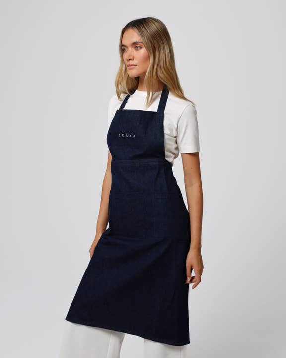 Denim Atelier Functional Apron for wholesale by Juana