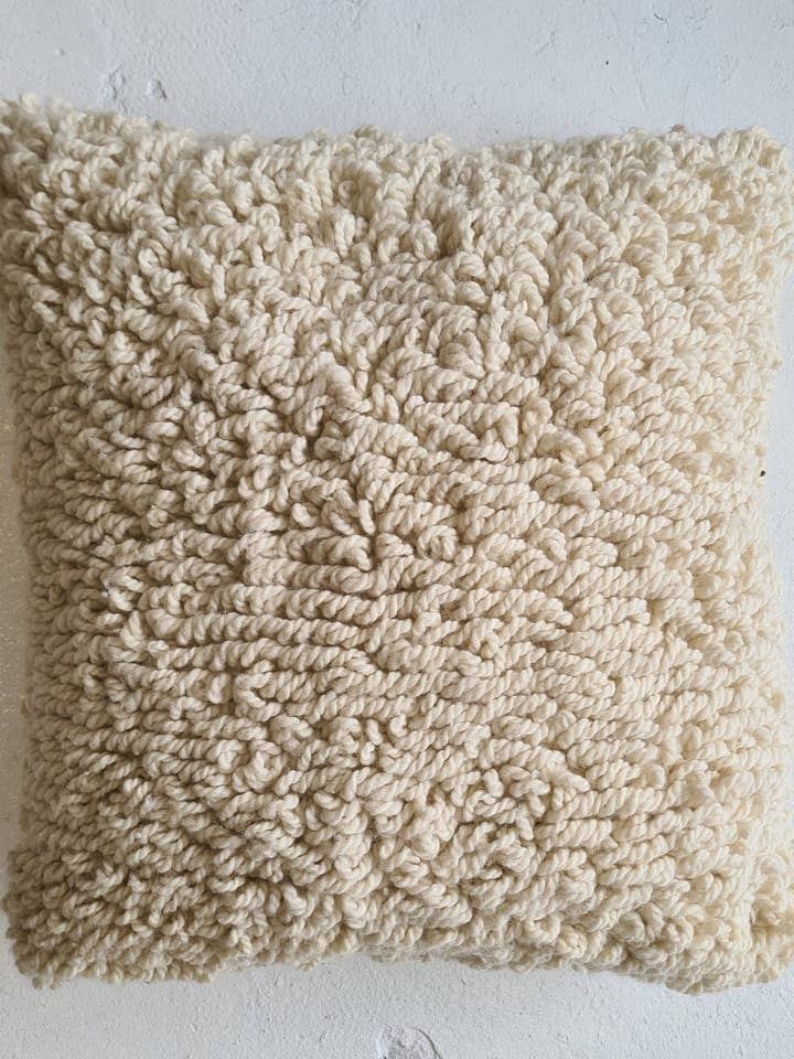 YUNGA SQUARE - LARGE | NATURAL for wholesale by The Andes Project