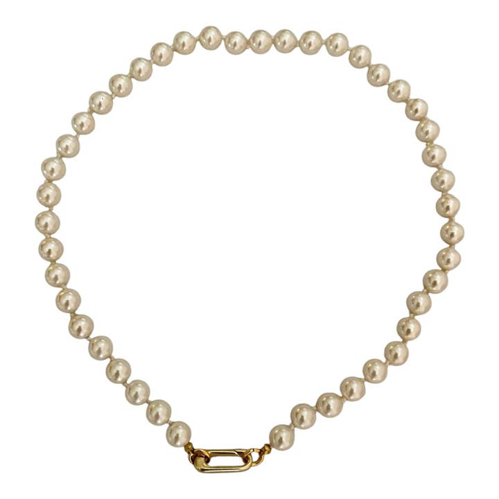 The Sage Vintage - Wholesale Pendant/Charm Necklace - Pearl Charm Holder Necklace - Deadstock2