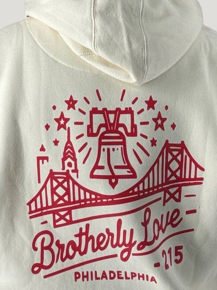 CityScape Script Hoodie for wholesale by Brotherly Love 215