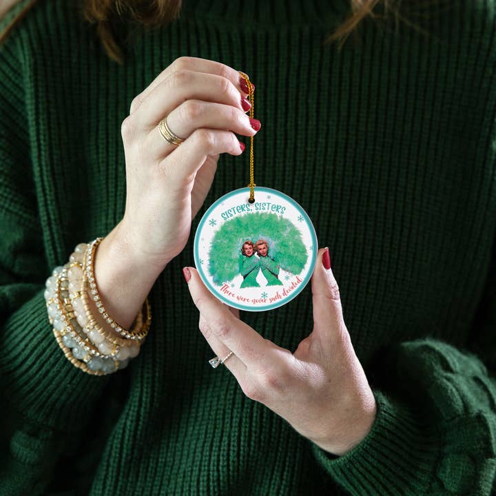 TMLECOM LTD – wholesale Ornament – Haynes Sisters Christmas Ornament, White Christmas Ornament4