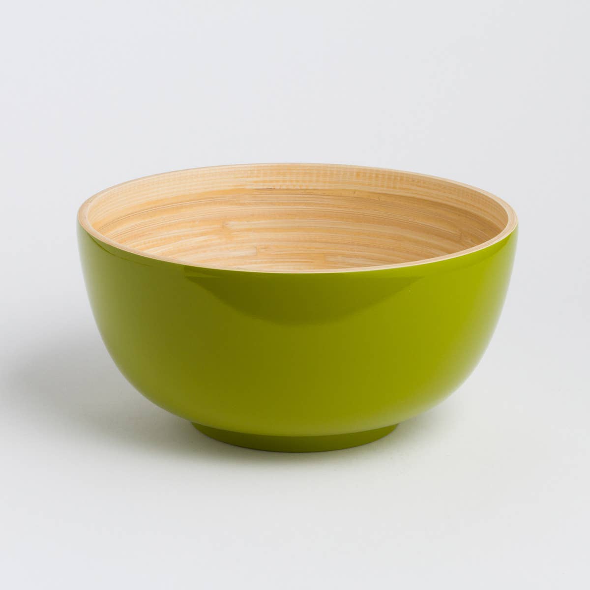 Bibol - Wholesale Serve Bowl - TCHON Bamboo Salad Bowl - Glossy Colors14