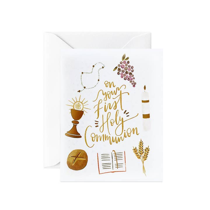 FR7005 First Communion Card FR7005 First Communion Card