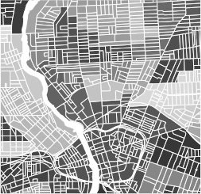 Juanita's Adventures - Wholesale Art Print - Juanitas Rochester NY Map Print4