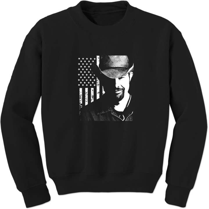 RIP Toby-sweatshirt met ronde hals, uniseks voor wholesale door Ferocitees