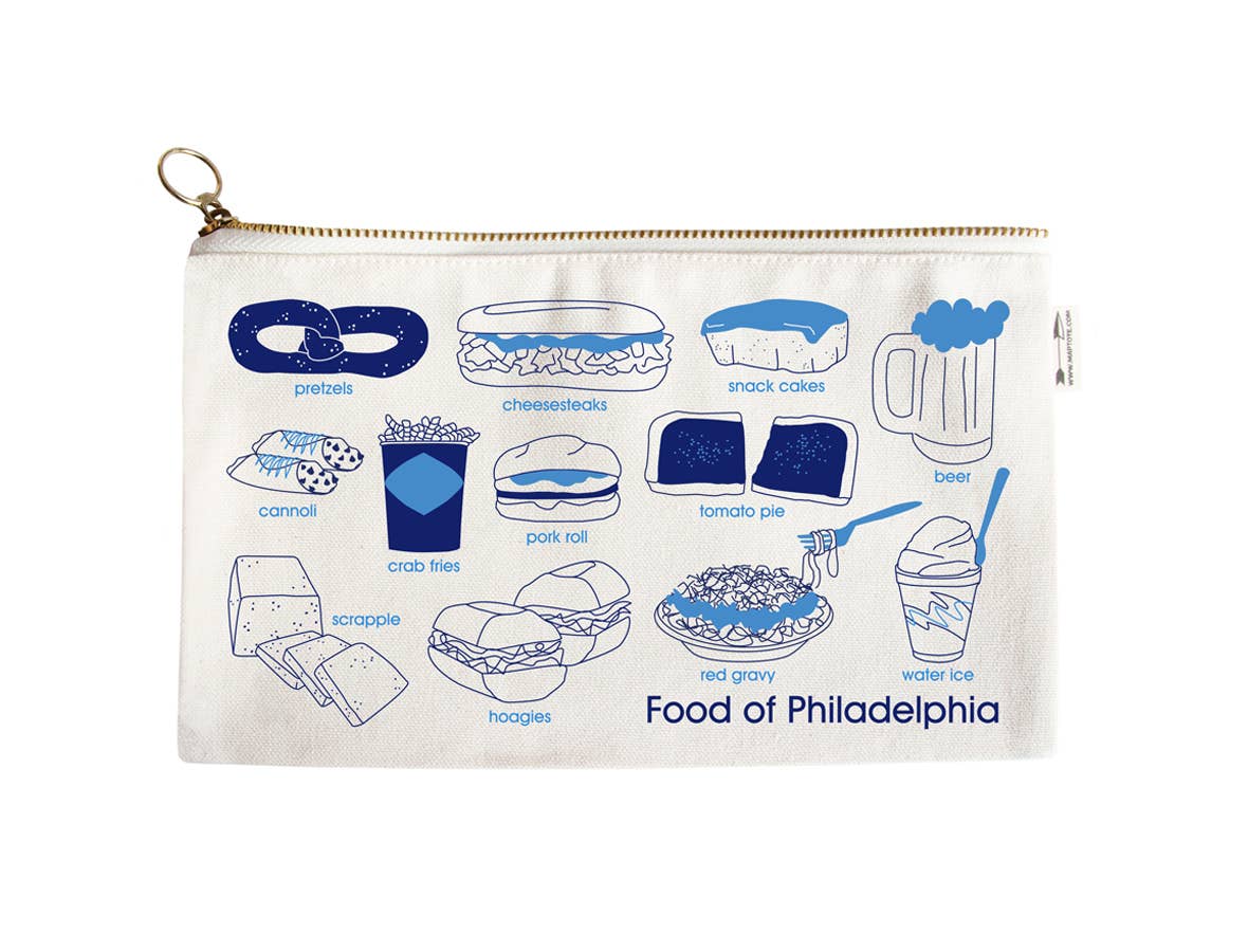 Maptote - Wholesale Pouch - Women's - Philadelphia Foodie Slim Pouch0