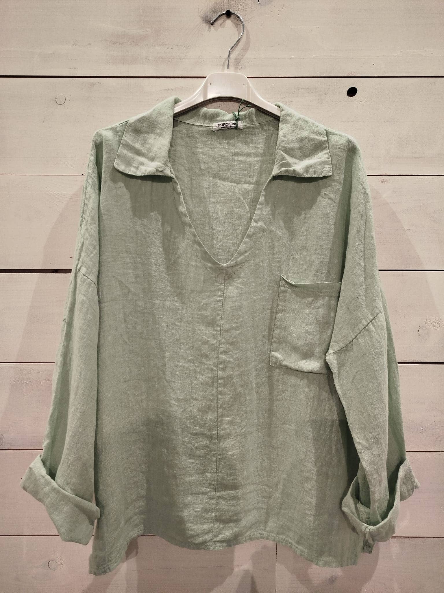 Linos y Textiles - Wholesale Blouse - Women's - REF-17720 Blouse with one pocket8