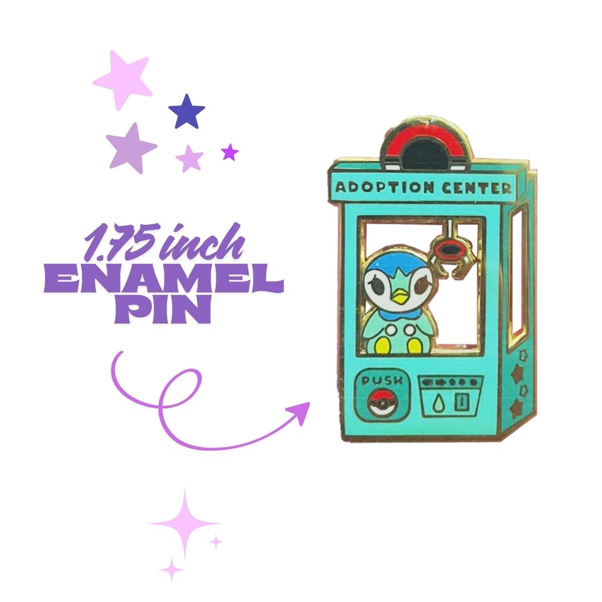 Naytendo - Wholesale Lapel Pin/Button - Pokemon Piplup Enamel Pin // Anime // Gaming2