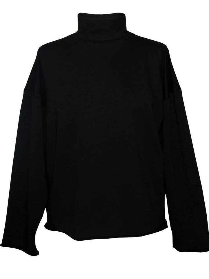 Lil ekologisk bomullströja - svart för wholesale av KOLO Berlin