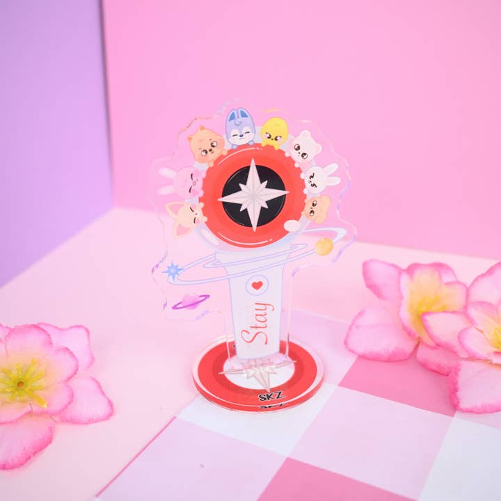 Kawineko – wholesale Dekorativ statyett – Akrylställ Stay Stray Kids ljusstav skzoo kpop4