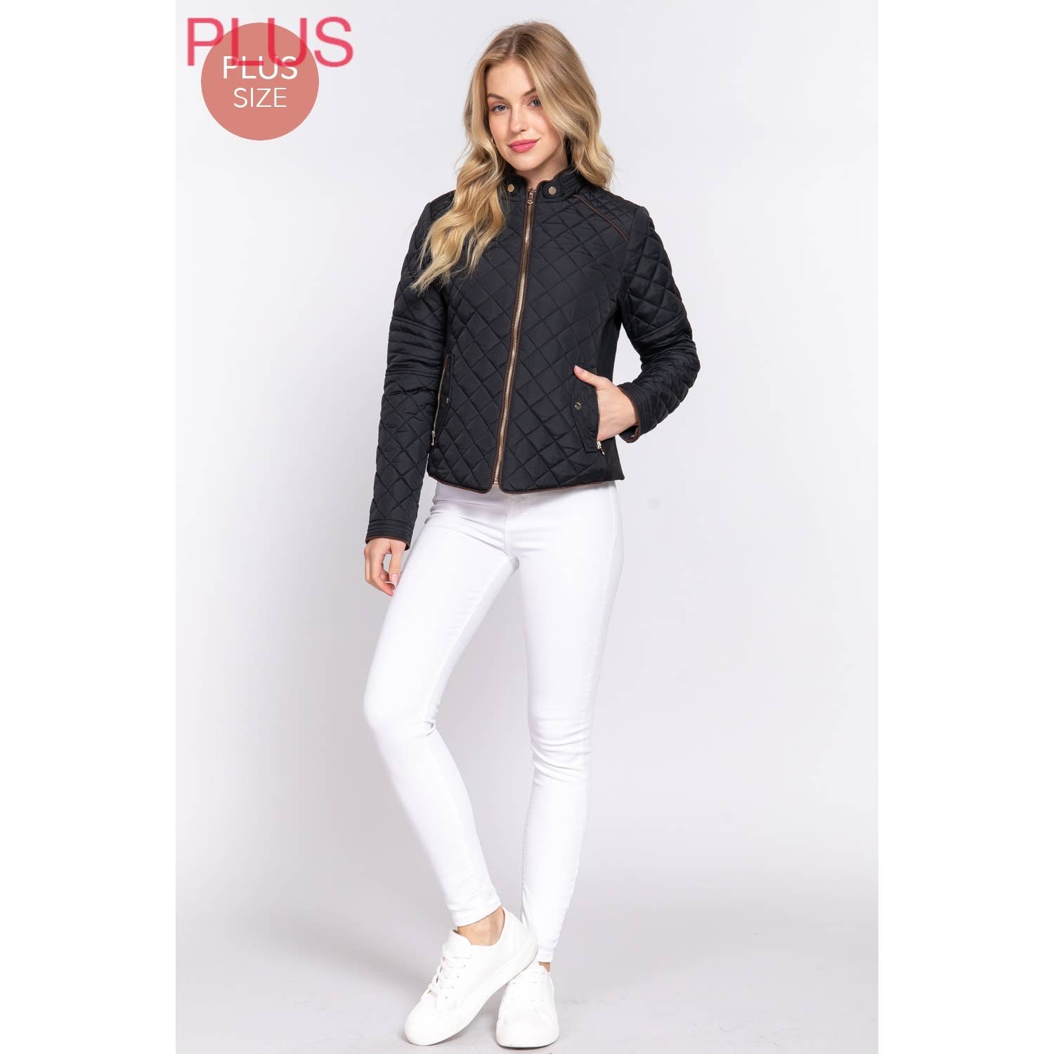 Paperdoll – Blusão - Mulher por atacado – CASACO ACOLCHOADO ACOLCHOADO EM CAMURÇA1