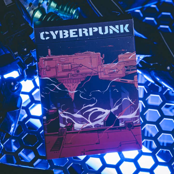 Vermilion Collection - Wholesale Playing Cards - Cyberpunk Mythos Playing Cards15