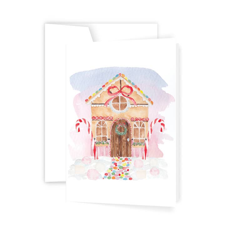 Ellen Walsh Designs - Wholesale Christmas card - Gingerbread House0